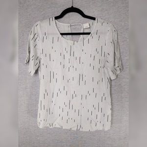 ICHI Azwar Printed Top